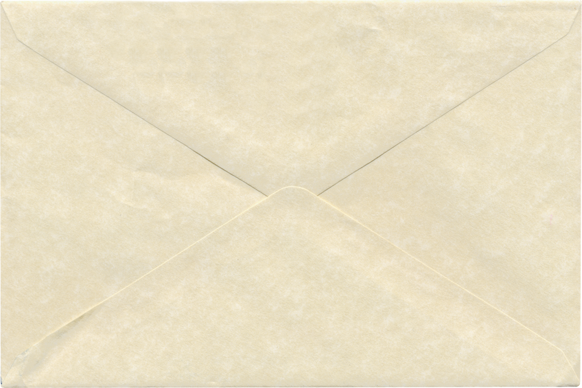 White Letter Envelope